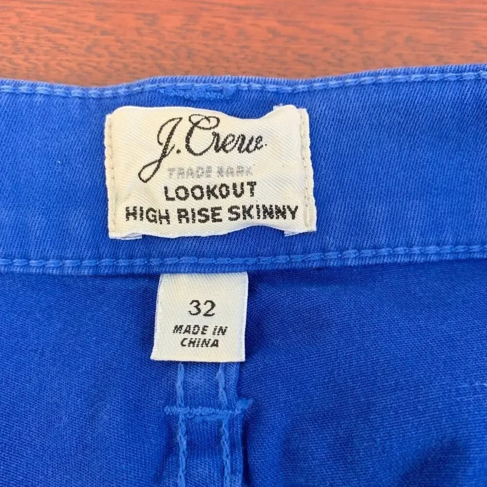 NWOT J Crew High Rise Skinny Jeans
